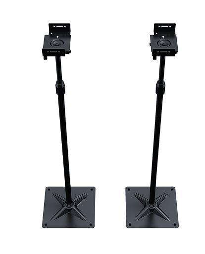 HEIGHT ADJUSTABLE SPEAKER FLOOR STANDS